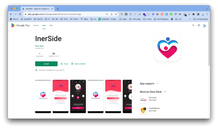 InerSide Mobile App