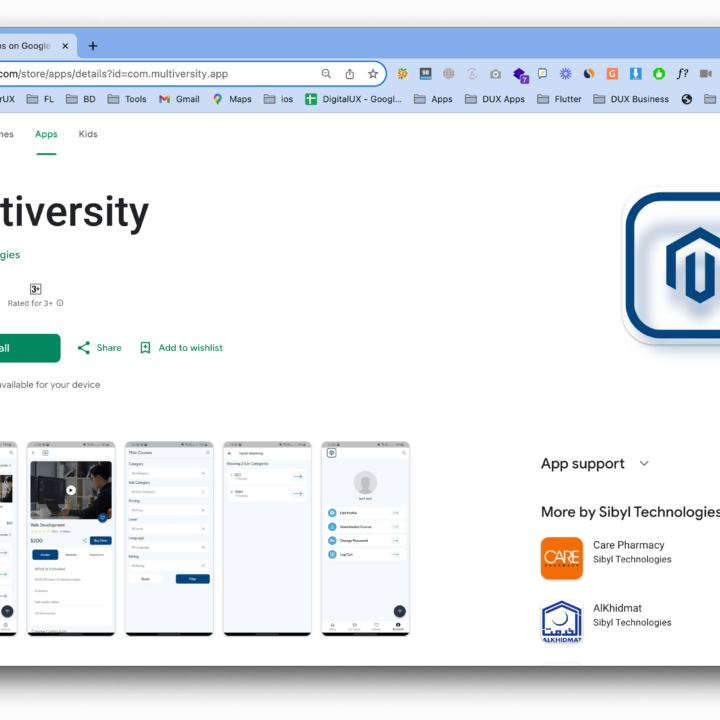 multiversity mobile app