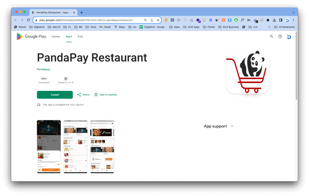 Panda Pay Restaurant Mobile app » DevsRank Panda Pay Restaurant Mobile App