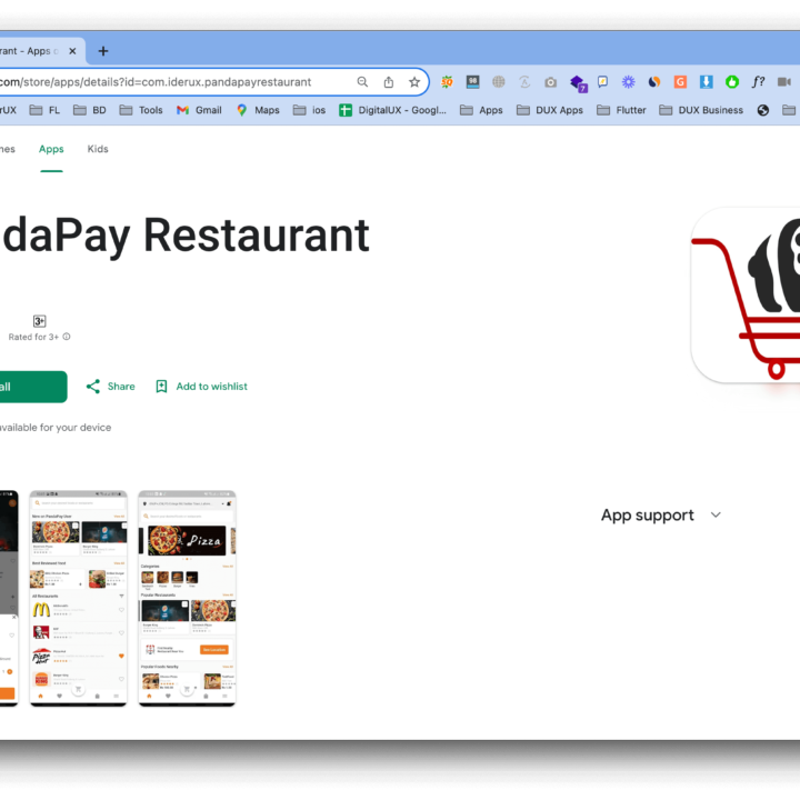 Panda Pay Restaurant Mobile App