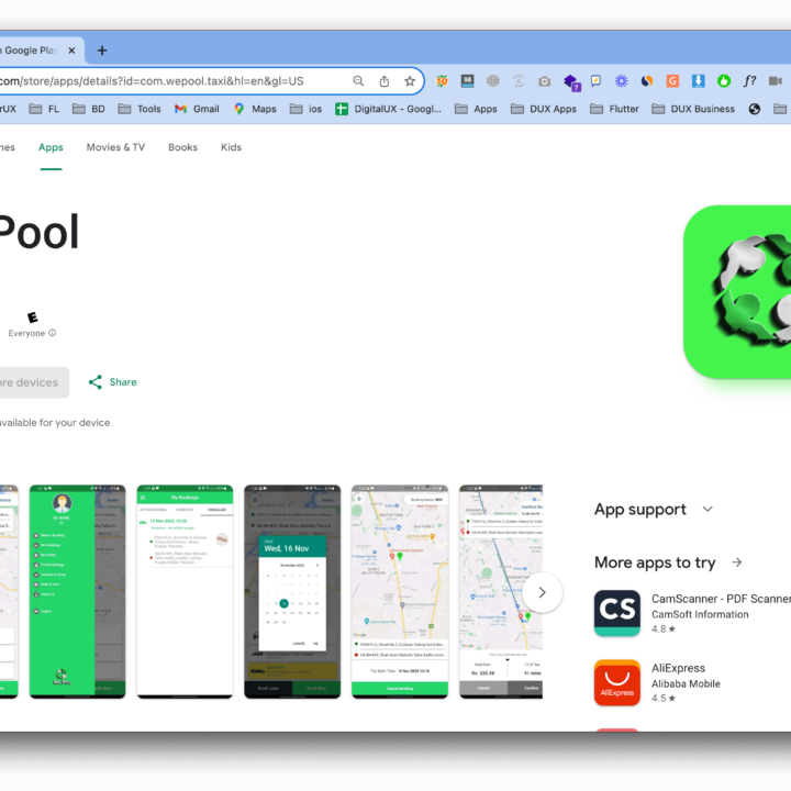 WePool Mobile App
