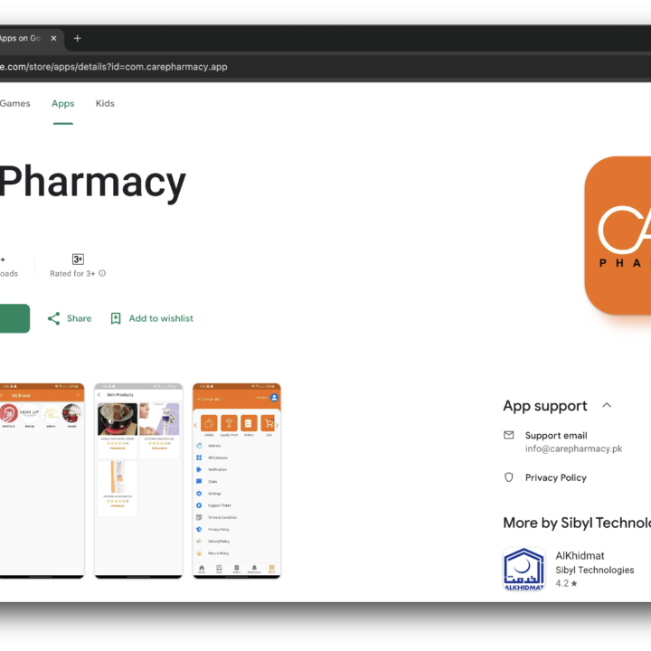Care Pharmacy Mobile App » DevsRank