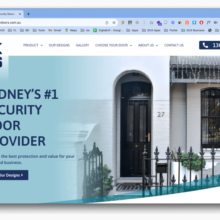 Kings Security Doors Website