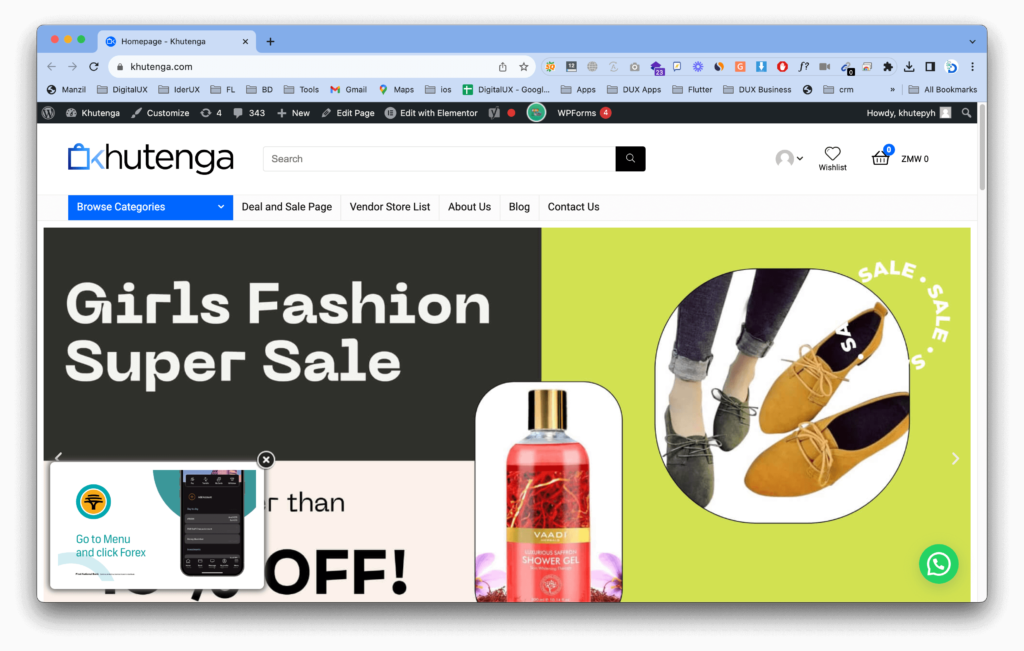 Khutenga Website