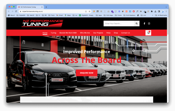 NZ Performance Tuning Website