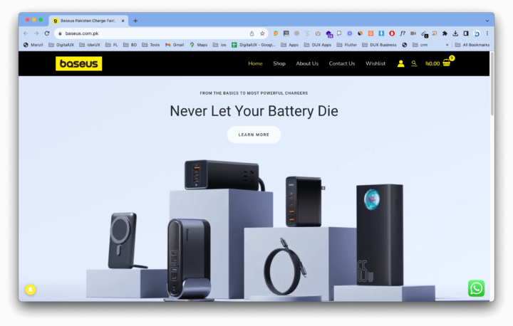 baseus website